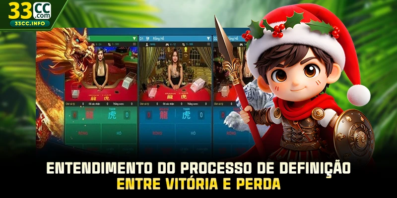 Entendimento do processo de definição entre vitória e perda