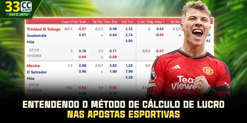 Entendendo o método de cálculo de lucro nas apostas esportivas